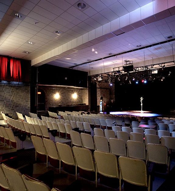 FC Smith Auditorium Empty FC Smith Auditorium featuring empty seating and stage area