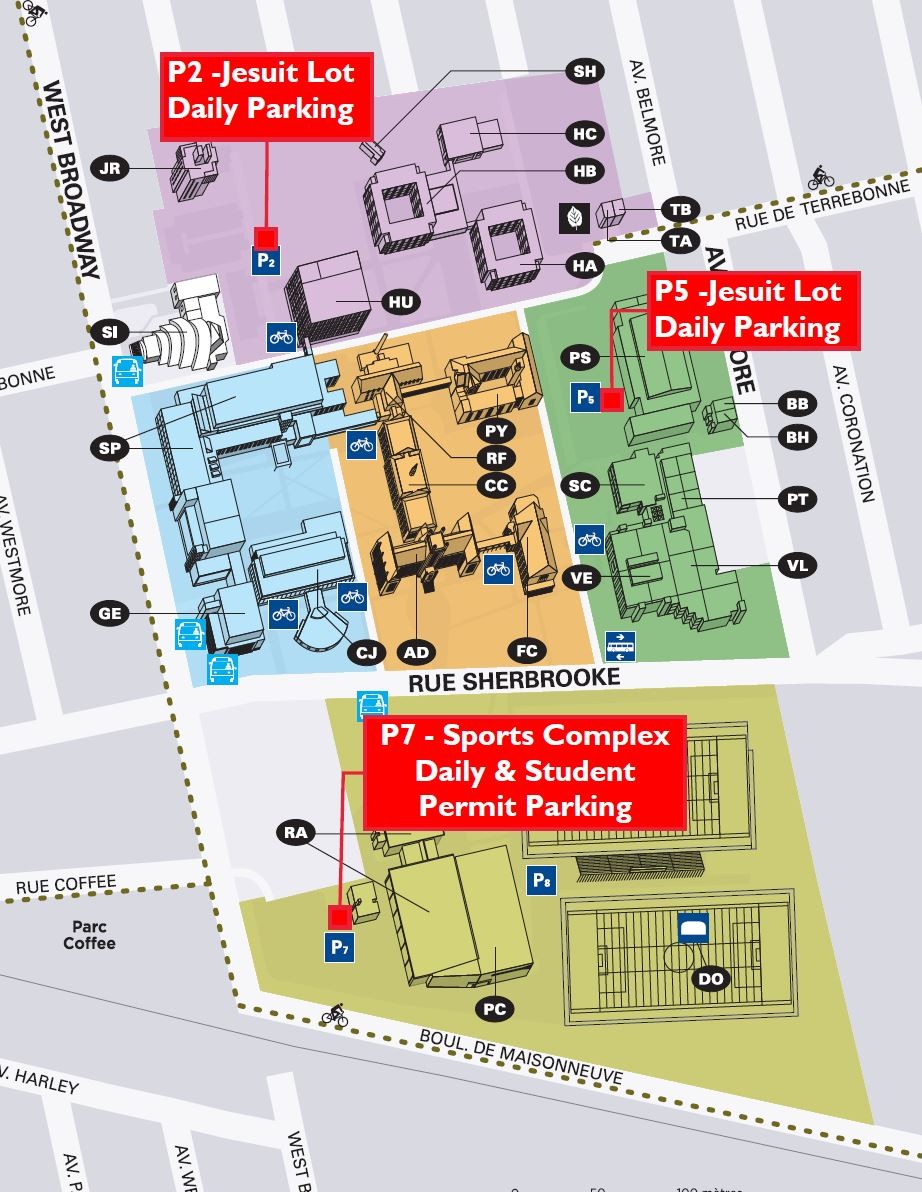 Concordia University Campus Map