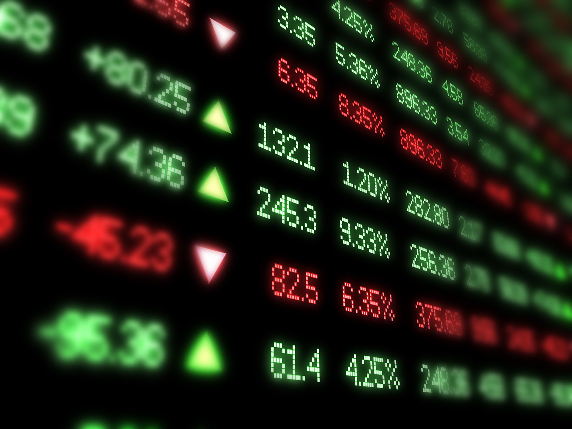Financializing Infrastructures Working Group stock market data screen