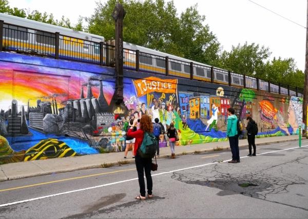 Montreal mural