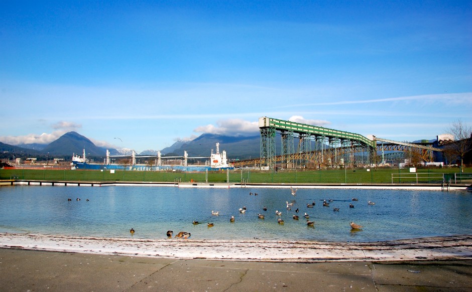 New Brighton Park in Vancouver 