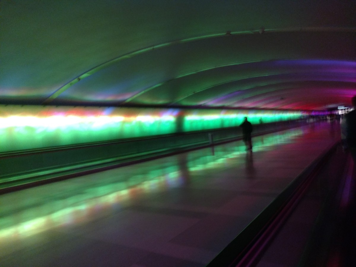 Concourse at Detroit International Airport Concourse at Detroit International Airport