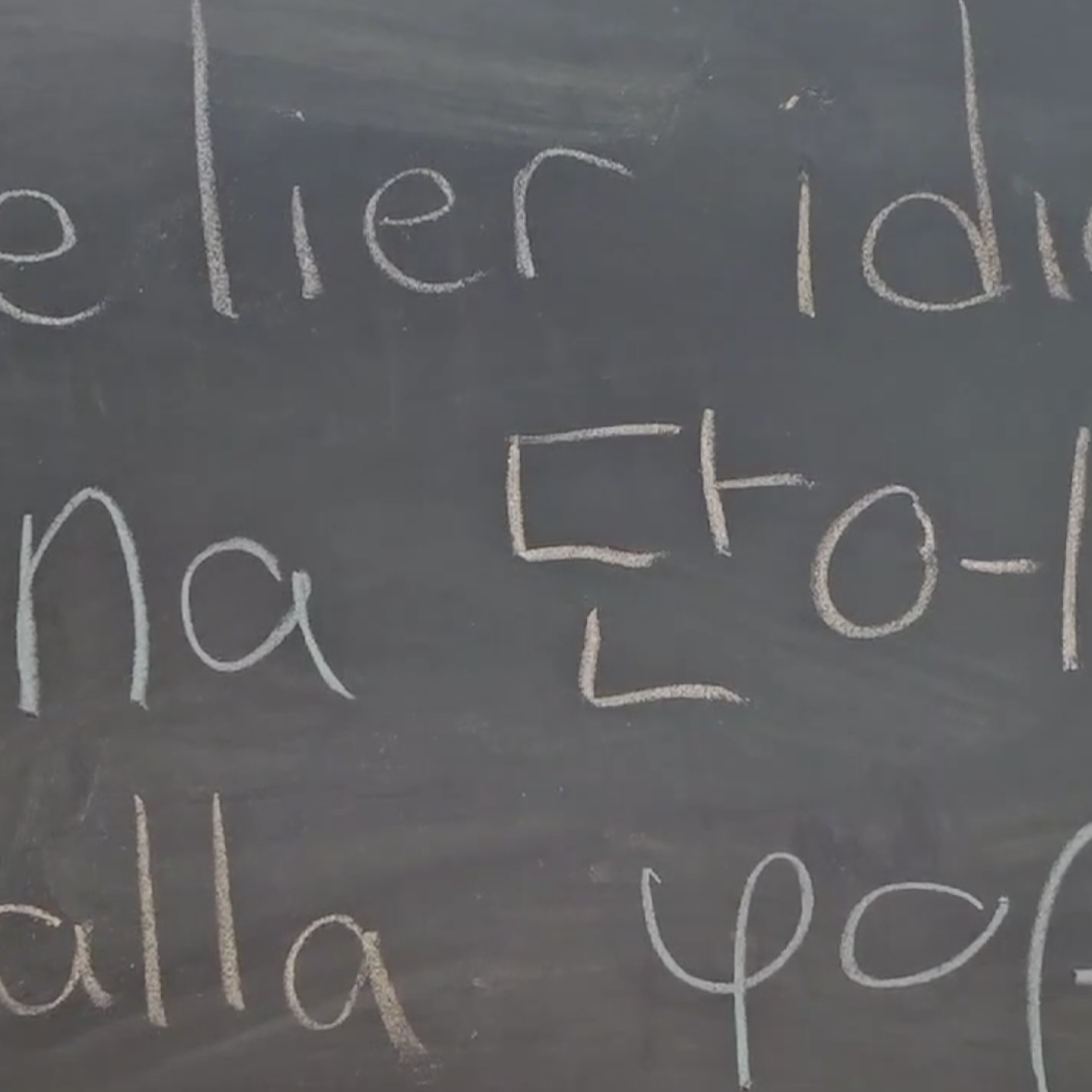 Addressing diversity through anti-racist translanguaging and critical arts-based pedagogical approaches with pre-service ESL teachers Multiple languages written on a chalkboard