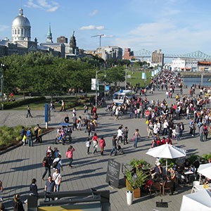 Montreal's old port