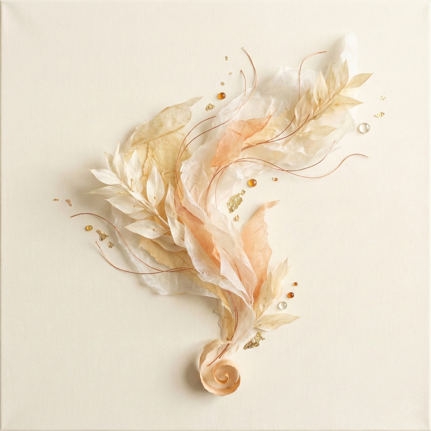 Drawing of a tree with post-it notes capturing reflections from workshop participants