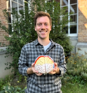 Picture of Nick Grunden, graduate student at the CAP lab.