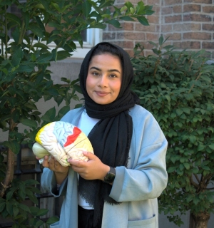 Picture of Sana Rehan, graduate student at the CAP lab.