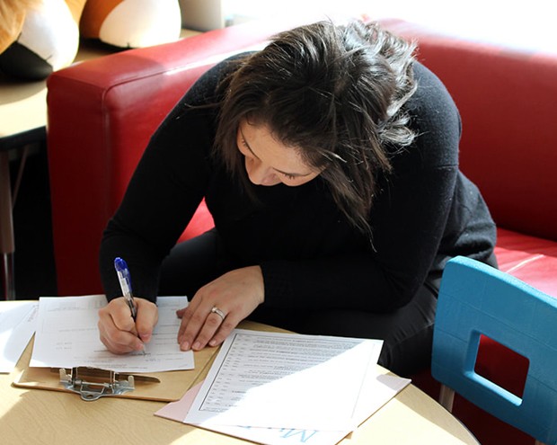 Clara et ses parents, Sabrina et Markos, ont apprécié de participer à une étude amusante!