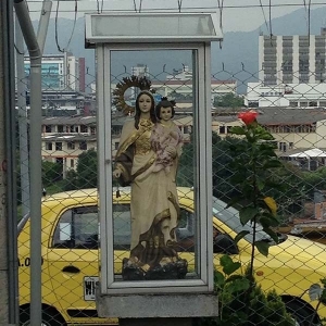 Pereira Bus Station, Colombia. Photo by: Hillary Kaell, Faculty Member