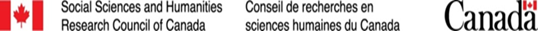Social Sciences and Humanities Research Council of Canada Social Sciences and Humanities Research Council of Canada