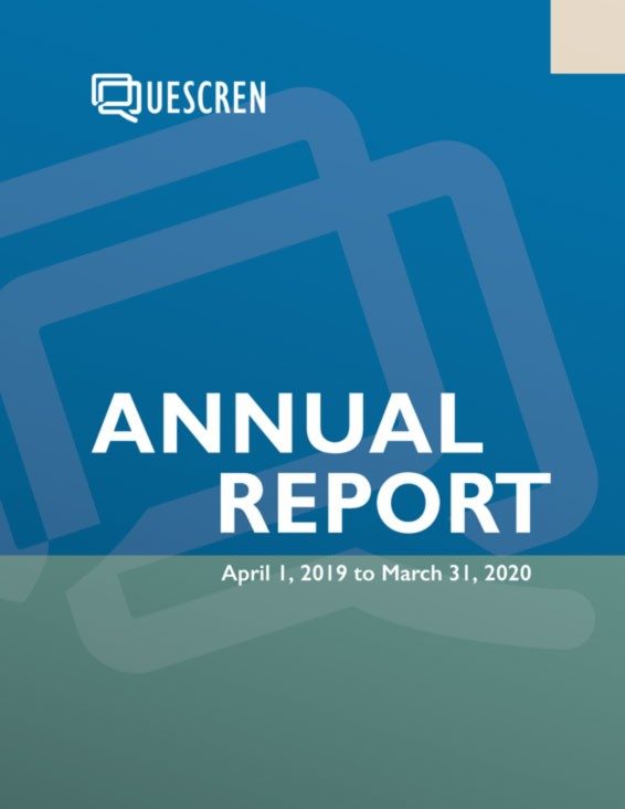 QUESCREN annual report