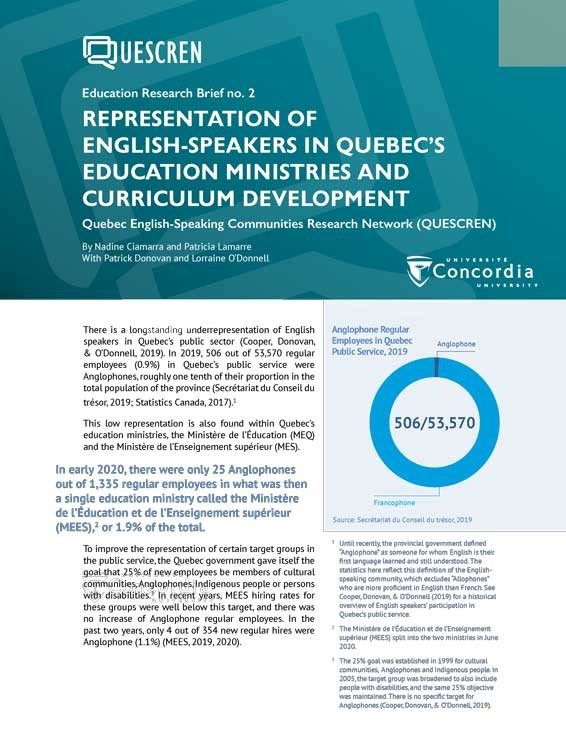 QUESCREN Education Research Brief 2