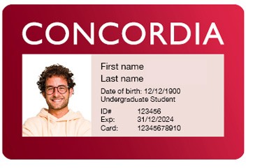 new burgundy undergrad student card