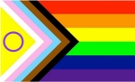 Intersex-inclusive progress pride flag
