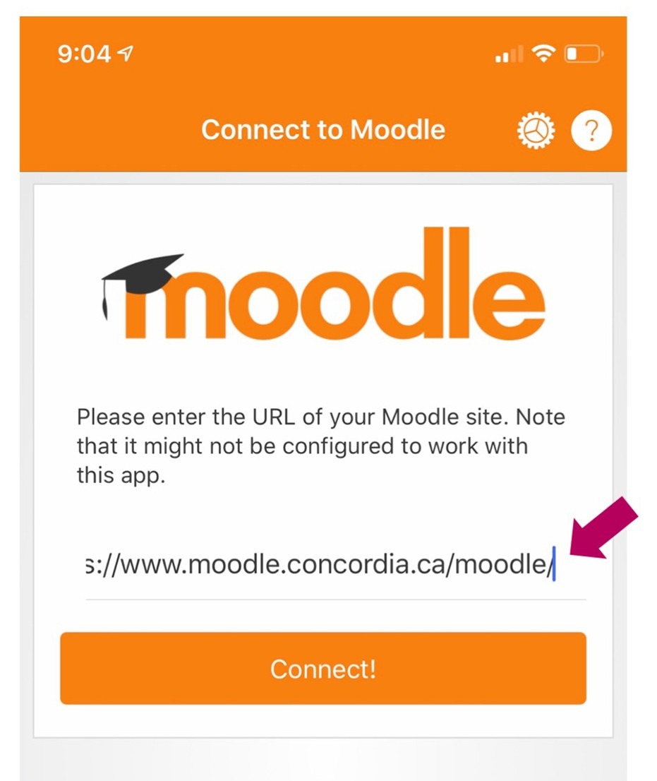 Moodle app