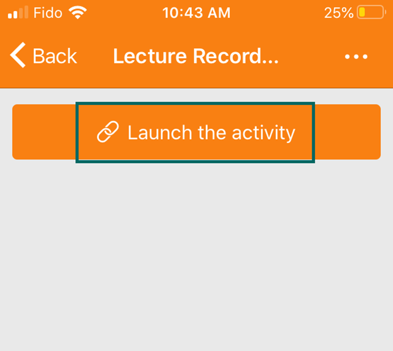 Launch lecture recordings