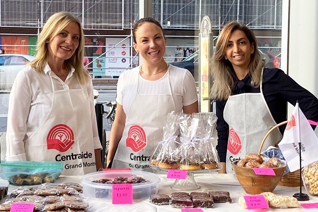 Centraide bake sale