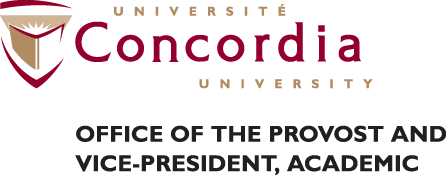 Concordia Office of the Provost & Vice-President, Academic