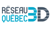 Rêseau 3D Quebec logo
