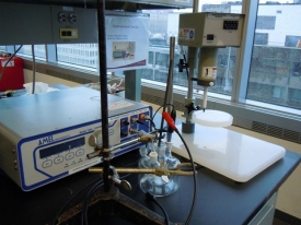 Electrochemical test rig