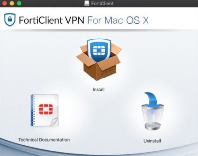 FortiClient installer for MacOS