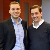 BottleBookings.com founders Steven Scalia (left) and Angelo Esposito
