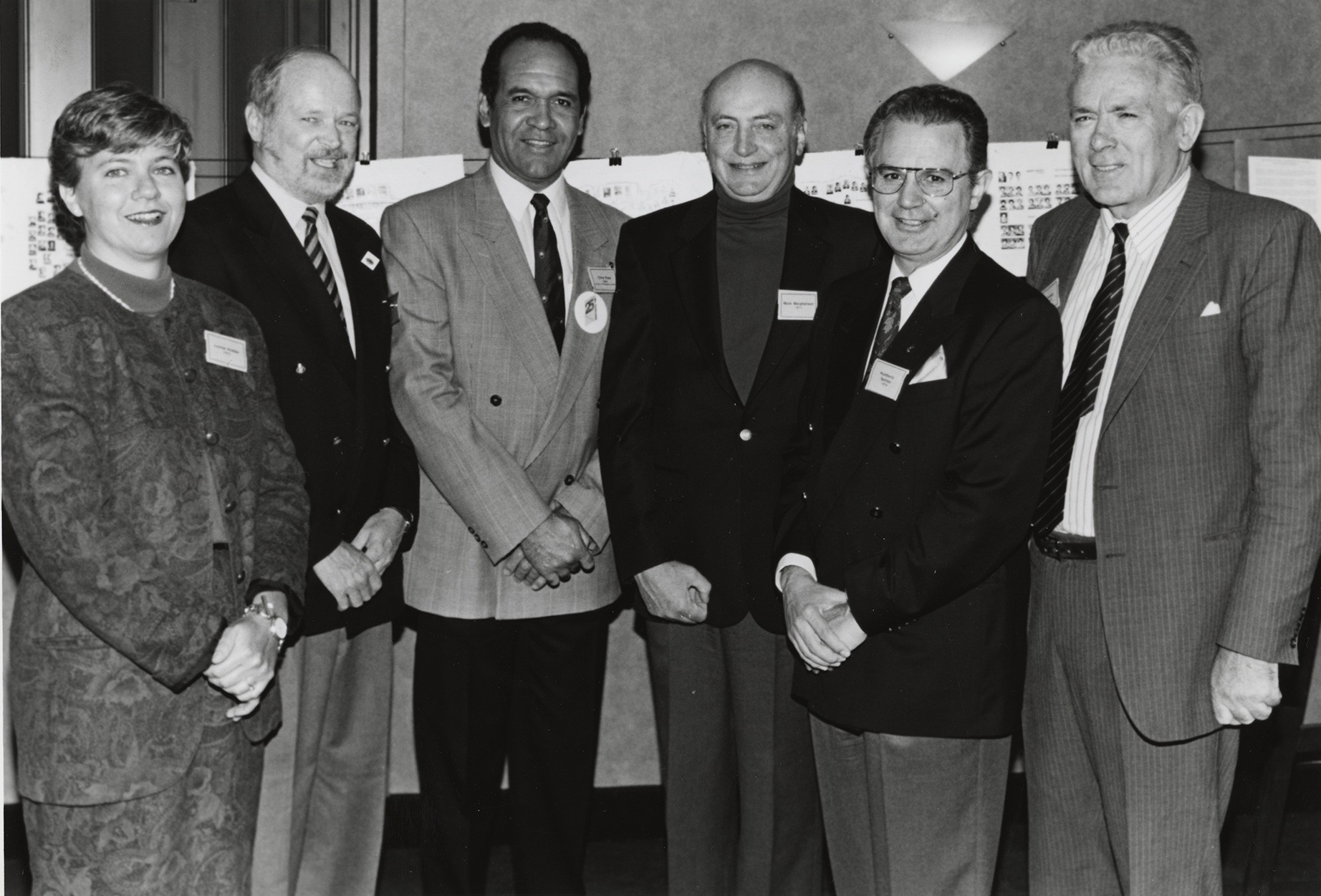 MBA reunion during homecoming, 1993