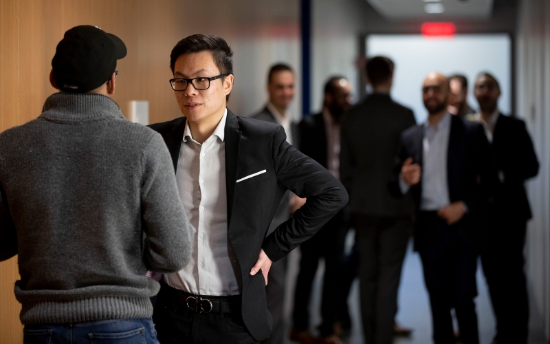 peer mentorship between two male students
