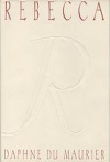 Book cover for Rebecca by Daphne Du Maurier 