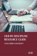 Book cover to OER By Discipline Resource Guide: Concordia University