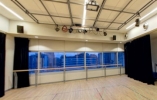 Thumbnail of an acting studio with open space and curtains