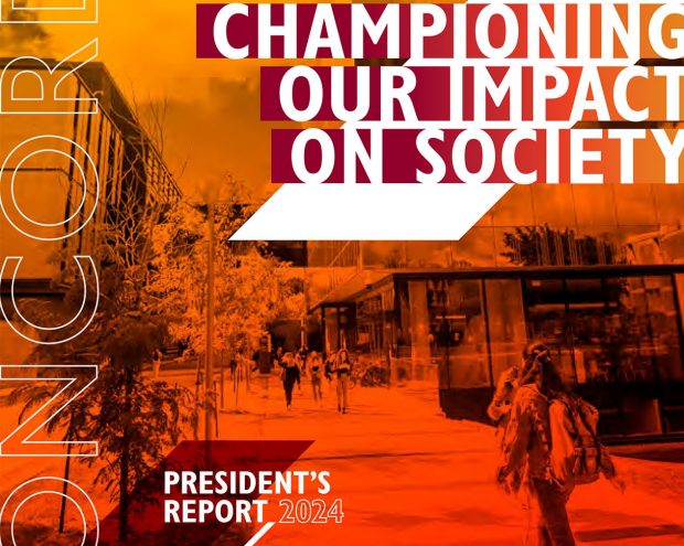 President's Report 2020 cover Cover of the most recent anual report