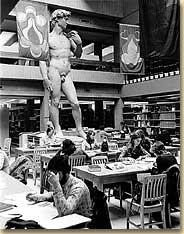 Statue of David, Vanier Library