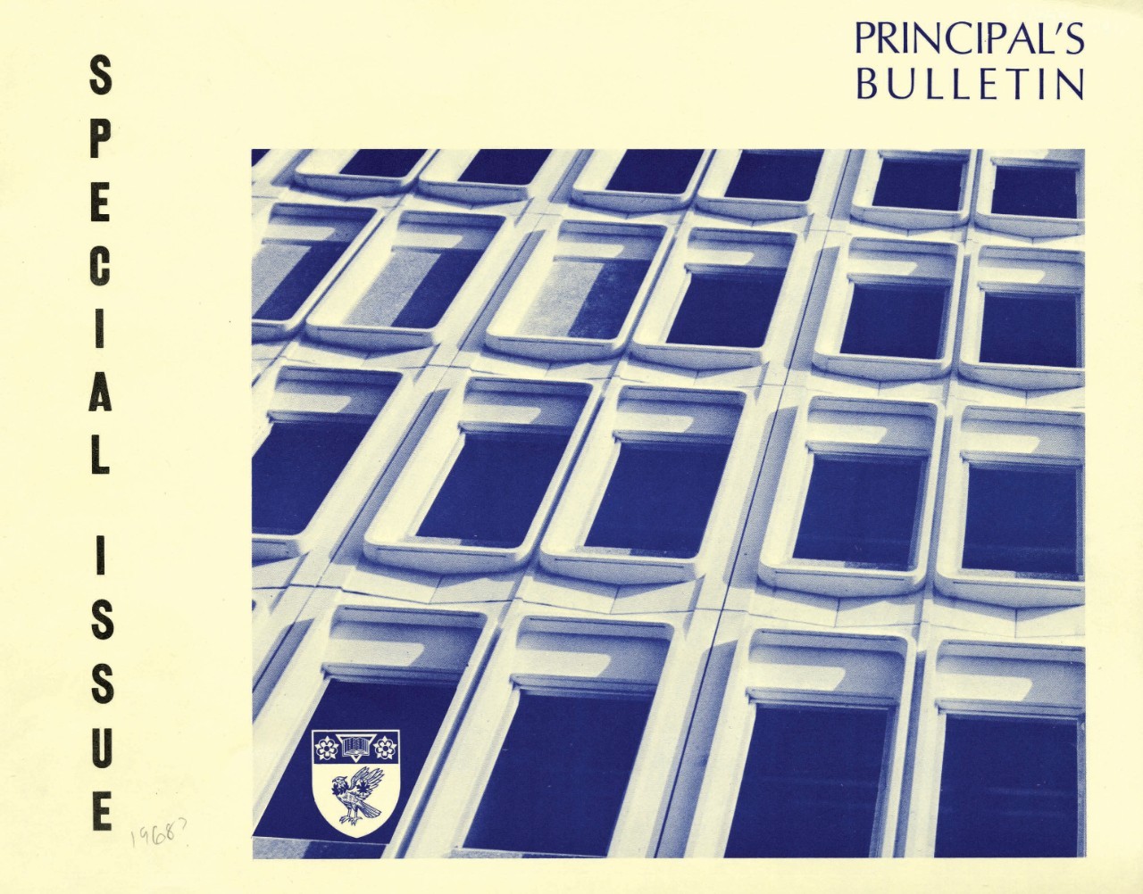 Cover of Postgrad, Summer 1966 - The Building Issue