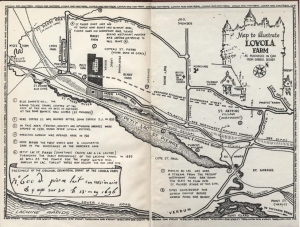 Map to Illustrate Loyola Farm as Purchased in 1900 from Gabriel Decary