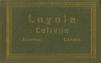 Image of Loyola College postcards from 1930