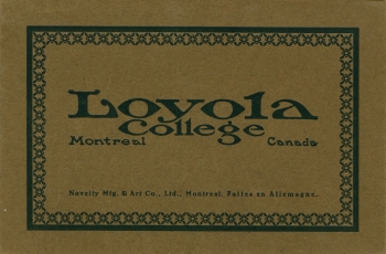 Old postcard from Loyola College