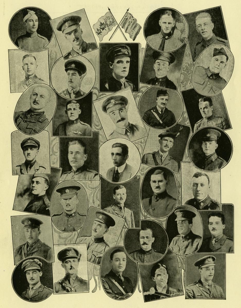 Honour Roll, 1914-1918