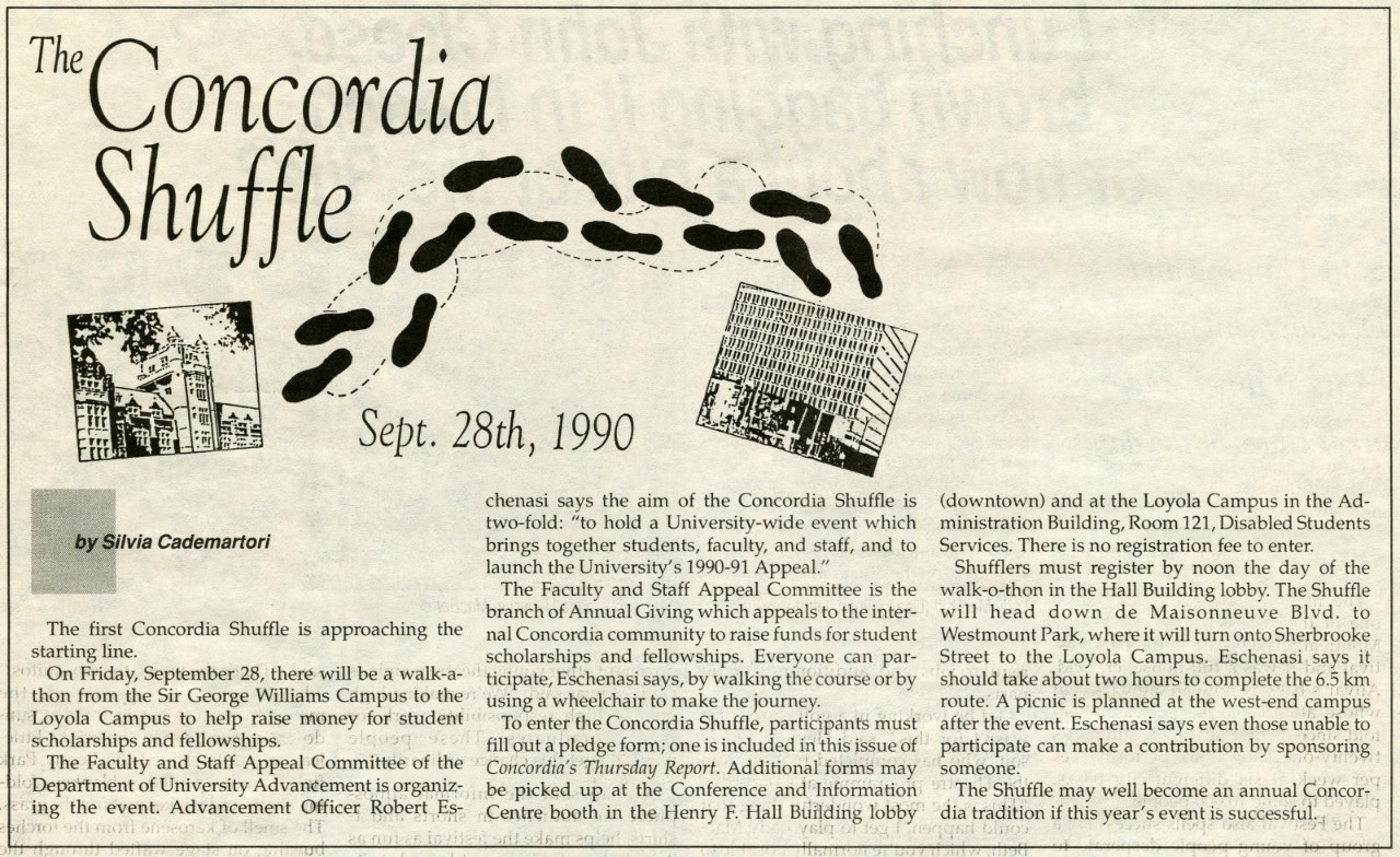 The Concordia Shuffle