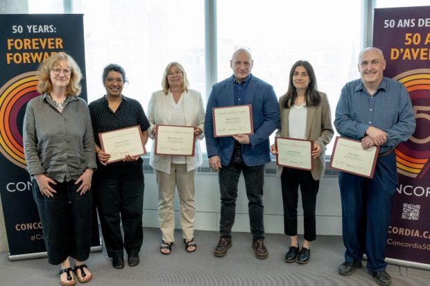 Group photo with award recipients