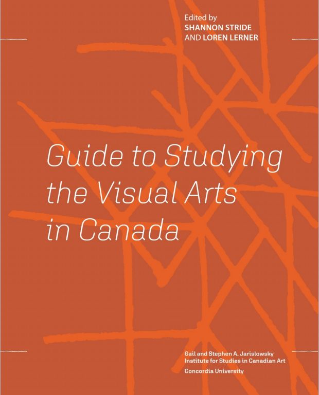 Guide to Studying the Visual Arts in Canada e-book cover