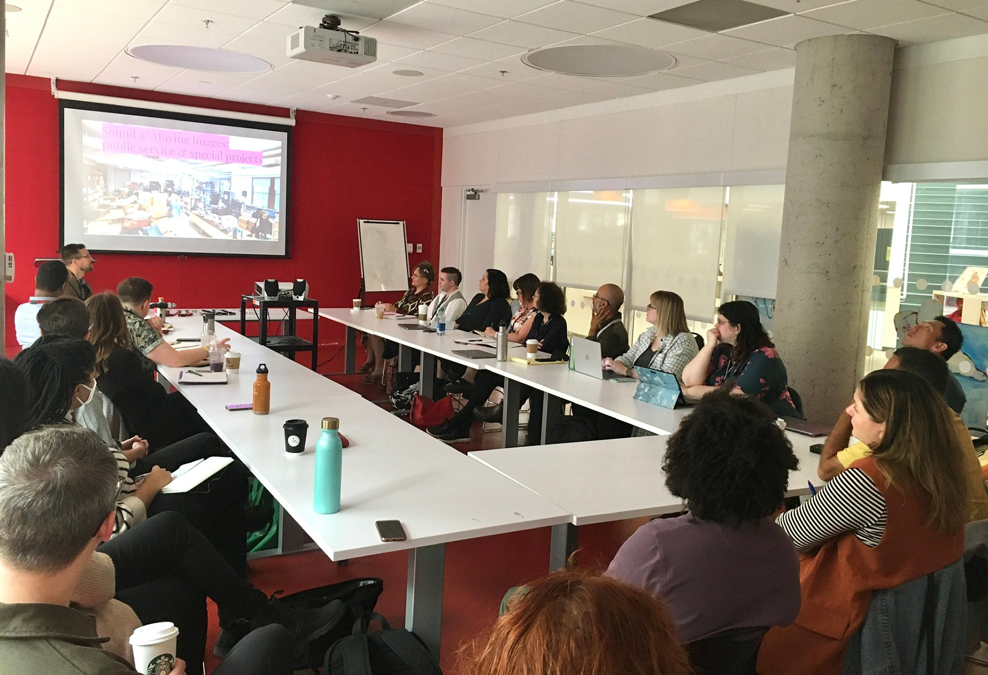 Knowledge and Networks workshop held at the Central Library in Halifax