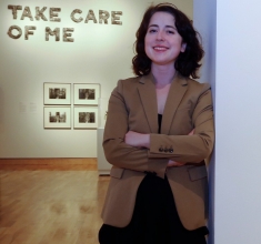 Headshot of Mireille Eagan who is Curator of Contemporary Art at The Rooms in St. John’s Newfoundland.