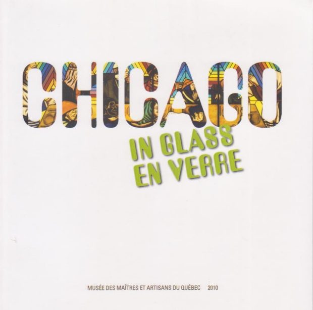 Pierre Wilson's book cover Chicago in Glass/en Verre