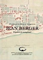 François-Marc Gagnon's book cover Jean Berger. Peintre et complice?