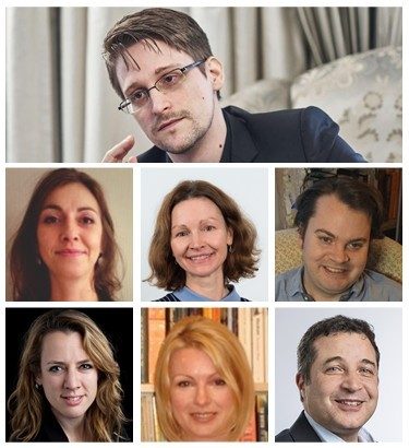 a collage of the Interactive Symposium 2021 keynote speakers