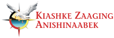 Kiashke Zaaging Anishinaabek logo