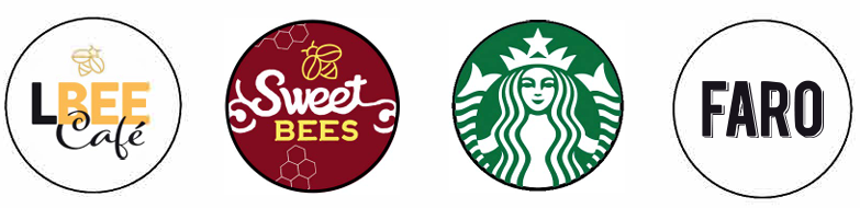 4 symbols for on-campus food service locations