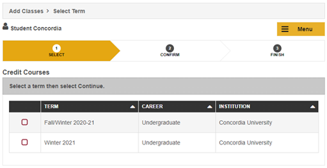 Course Registration