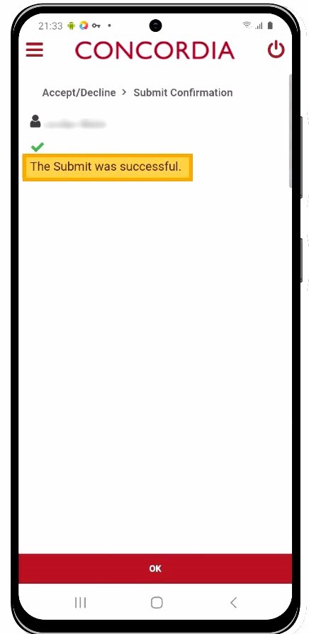 Submit was successful Submit was successful